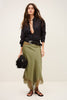 Coni ~ Flared Midi Skirt