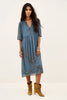 Pacifica Midi Dress ~ Blue