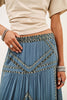 Pearl Classic Skirt ~ Blue