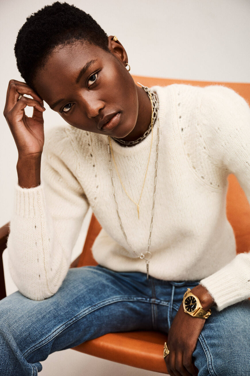 Belma Sweater ~ Ecru – Chic Streets