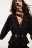 Precila Top ~ Carbone