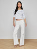Joanne Low Rise Wide Leg Jean ~ Blanc