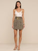 Maelis Mini Skirt ~ Smokey Olive