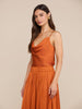 Calista Satin Camisole ~ Sienna