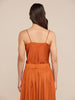 Calista Satin Camisole ~ Sienna