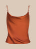 Calista Satin Camisole ~ Sienna