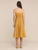 Meredith Linen-Blend Dress ~ Golden Spice