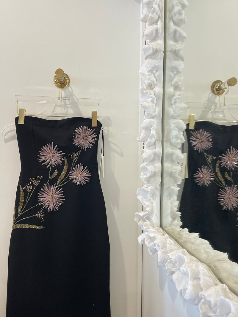 Brooke Dress Dahlia Daydream ~ Black Chic Streets Brooke Dress Dahlia Daydream ~ Black Chic Streets