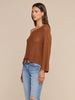Ethan Knit Pullover ~ Dark Caramel