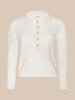 Airy Cable Knit Sweater ~ Ivory