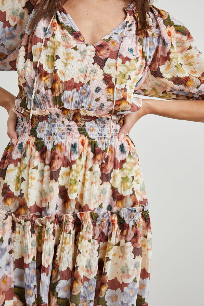Fiorella Dress ~ Painted Floral