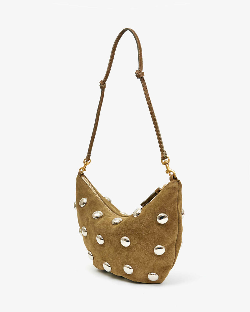 Lune Bag ~ Oat Suede W/ Studs – Chic Streets