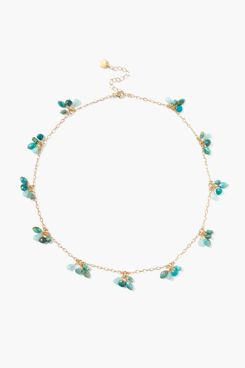 Hila Necklace ~ Turquoise Mix