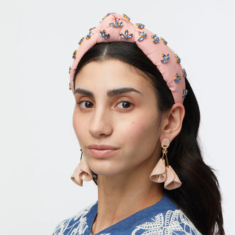 Knotted Vine Embellished Headband ~ Pink Lemonade – Chic Streets display picture 3